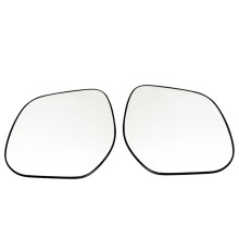 1Pair Side Mirror Glass Lens W/Heating 7632A470 7632A366 for Outlander 4007 C-Crosser 07-15