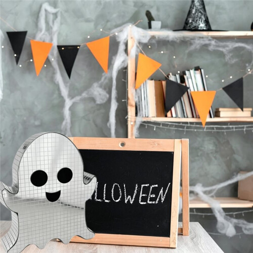 Halloween Disco  Decor  Disco  Disco Reflective  Decor Table Decoration Indoor Sign 1