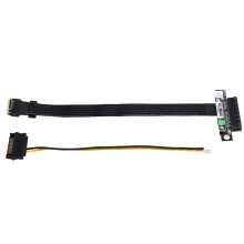 M.2 WiFi A.E Key to PCIe 4.0 X4 Extension Cable Adapter SSD Riser for Laptop Notebook 4x PCI Express Card 20CM