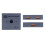 USB 3.2 10Gbps KVM Switcher Selector 1 in 2 Out KVM A Hub Hosts for Computer Laptop PC Share Printer Sharing 7