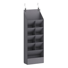 6 Tier over the Door Shoe Organizer Fabric Hanging Shoe Shelf for Closet,Dorm Storage,Fit to 12 Pair Shoe Rack Holder