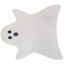 Halloween Marble Coasters for Drinks, Perfect for Party Decor White