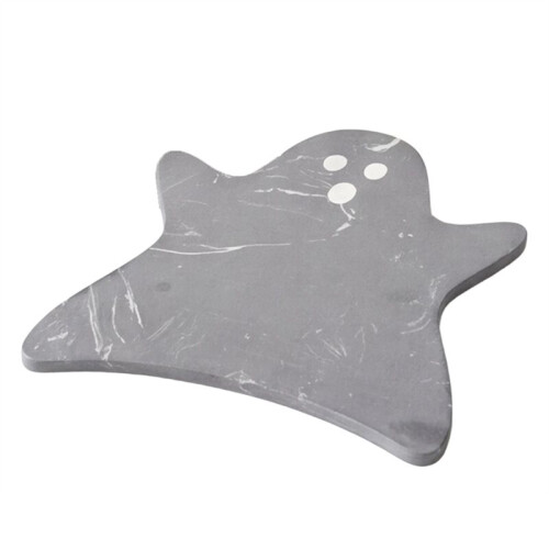 Halloween  Marble Coasters for Drinks, Perfect for Party Decor Grey