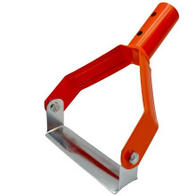 Arched Hoe, Reinforced Weeding Hoe, Heavy-Duty Weeding , Suitable for Lawns, Gardens, Patios, and Flower Beds Orange