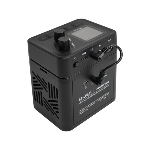 M-VAVE POCKET Guitar Amplifier Speaker Multi Effect Pedal Processor Rechargeable Speaker for Performance