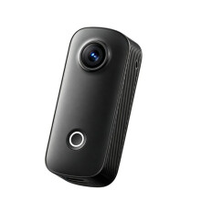 SJCAM C100 Pro Thumb Action Camera Kids Action Camera 4K Upgraded Cycling  Vlogging Camera  POV Action Camera Black