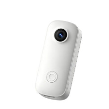 SJCAM C100 Pro Thumb Action Camera Kids Action Camera 4K Upgraded Cycling Vlogging Camera POV Action Camera White