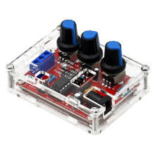 Function Signal Generator DIY Kit Sine/Triangle/Square Output 1Hz-1MHz Signal Generator Adjustable Frequency Amplitude