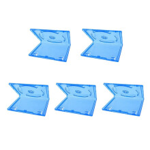5pcs for PS4 Game CD Case Clear DVD Storage Case Box Disc Protective Stockpiling Boxes for Game Discs Accessories A