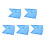 5pcs for PS4 Game CD Case Clear  DVD Storage Case Box Disc Protective Stockpiling Boxes for Game Discs Accessories A 1