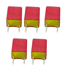 5pcs Germany WIMA 63V 105 1UF 63V 105J 1.0UF MKS2 Pitch 5mm Film Capacitor 5%
