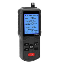 5-in-1 Indoor Air Quality Monitor CO2 VOC Formaldehyde Detector RealTime Air Pollution Tester with Temp Humidity Display