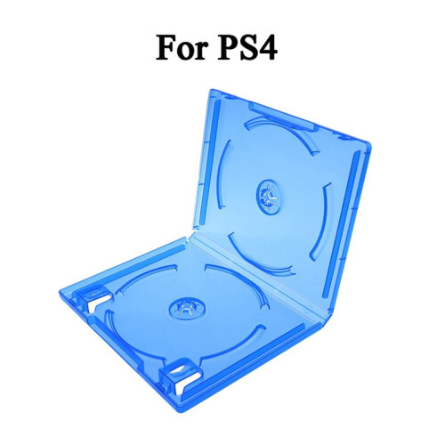 5pcs for PS4 Game CD Case Clear  DVD Storage Case Box Disc Protective Stockpiling Boxes for Game Discs Accessories B 2