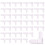 50pcs Window Screen Frame Corner Replacement Kit 5/16 in X 3/4 in for Various Window and Door 1