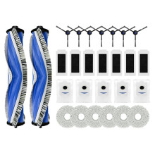 Für X5 PRO OMNI / X5 OMNI Roboterstaubsauger Zubehör Seitenbürste Filter Wischmopp Staubbeutel Ersatz 27 Stück