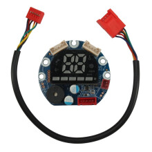 48V LED Display Dashboard for X8 E-Scooter - Speed & Battery Gauge Replacement PCB Board for Electric Scooter Models,1PC