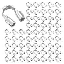 Fil de 200 pour la Fabrication de Bijoux, Protecteurs de Fil, pour la Fabrication de Bijoux DIY de Boucles D'Oreilles, Bracelets et Colliers