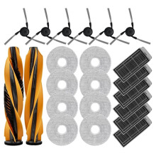 21-Teiliges Set Hauptseitenbürstenfilter Wischpads für Mova V70 Ultra Complete / für Mova V70 Ultra Complete X Ersatzteile