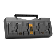 3A 4 Port Charger DCB104 Battery Charger 4-Slot Battery Charger for 12V to 20V Battery Charger EU Plug