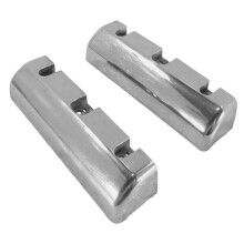Capa Inferior de Acabamento para Pedaleira Traseira de Motocicleta 1Par para  Goldwing GL1500 GL1500A SE 1988-2000 Capas de Descanso de Pé C