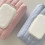 Capas de Lenços Umedecidos de Tecido Listrado Reutilizáveis para Casa e Viagem Rosa 7