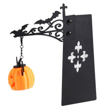 Library Lantern Bookshelf Lamp,Miniature Hanging Pumpkin for Bookshelf, Mysterious Magical Style for Home
