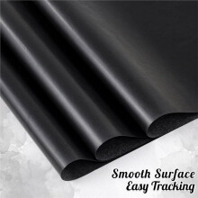 200 Sheets Black Carbon Paper with 5Stylus Tool, Carbon Paper Sheets for Tracing Wood Canvas DIY Woodworking B