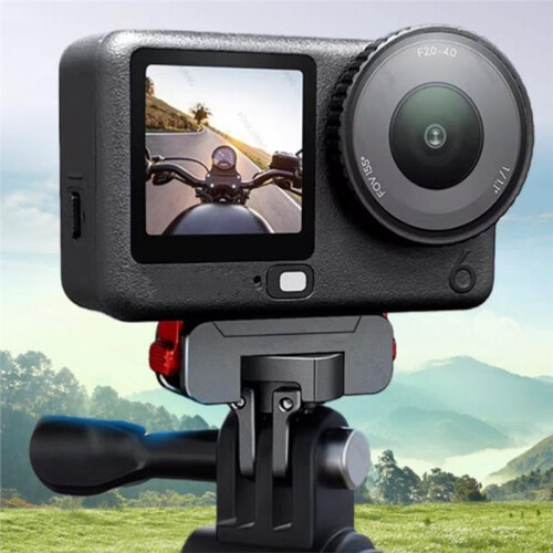 360 Magnetic Quick Release Adapter Rotatable 2-Prong Mount Base for  Action6/Osmo , Camera Accessory 2