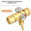 Oxygen Meter Pressure Reducer Brass Pressure Reducing Valve Propane Acetylene Meter -Saving Meter Propane 4