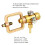 Oxygen Meter Pressure Reducer Brass Pressure Reducing Valve Propane Acetylene Meter -Saving Meter Propane 9