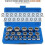 1/2 Inch Drive Multi-Tooth Torx Socket Set 19Pcs with Sizes 8-32 mm, Includes E10-E40 for Versatile Use 5