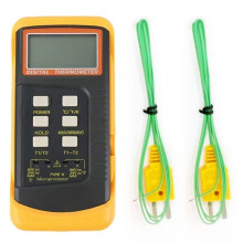 Digitale Thermometer Handheld & Desktop Gebruik Groot LCD-Scherm Hoge Nauwkeurigheid met K-Type Sensor