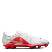 (8 UK, White/Red) Nike Mens Tiempo Maestro Club Firm Ground Football Boots