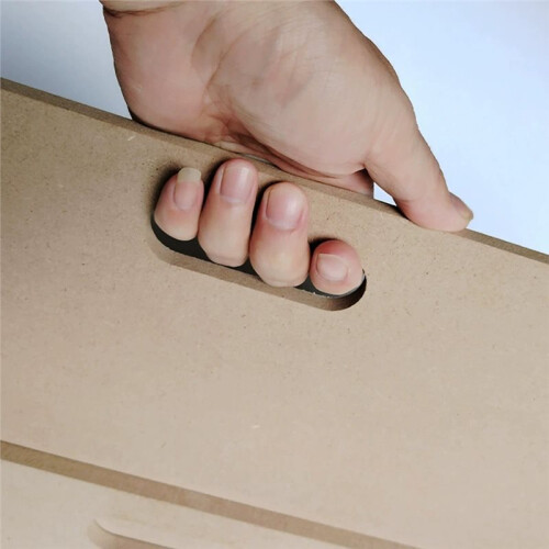 Masonite Board with Cutout Handle - Handmade Pottery Tool Mat Portable Art Tool for Drawing, Drafting, and Design 2