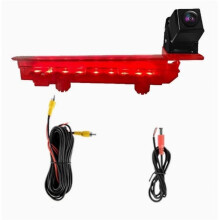 Waterproof Car Reverse Rear View Camera with Night Vision, High Level Brake Light Parking Camera Fit for T5 T6