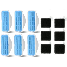 Vervangende Filters voor Kattenwaterfonteinen voor 108oz/3.2L Roestvrijstalen Huisdieren Waterfontein 309A/309B/309C 6+6