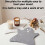 Halloween  Marble Coasters for Drinks, Perfect for Party Decor White 4