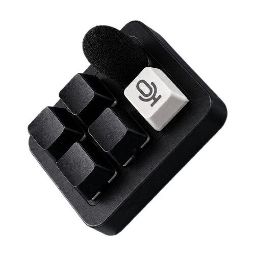 Agent AI 5 Keys 1  AI Keyboard Voice Input Keyboard with Wireless Microphone for Custom Keyboard Gaming Custom 1