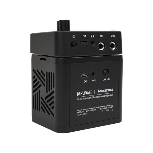 M-VAVE POCKET COMBO Portable Guitar Amplifier Multi-Effects Processor Built-in Rechargeable Speaker for Home Studio Use 1