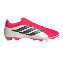 (10.5 UK, Red/White) Adidas Mens Predator Club Sport Firm Ground Football Boots