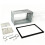 Universal Double DIN Car Stereo Cage with Frame for DVD Players and GPS Navigation 6