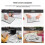 RT Flexible Printing Inkless Magnetic Whiteboard, Portable Drawing Board, Writing Board, 10-Inch Erasable Noteboard 2
