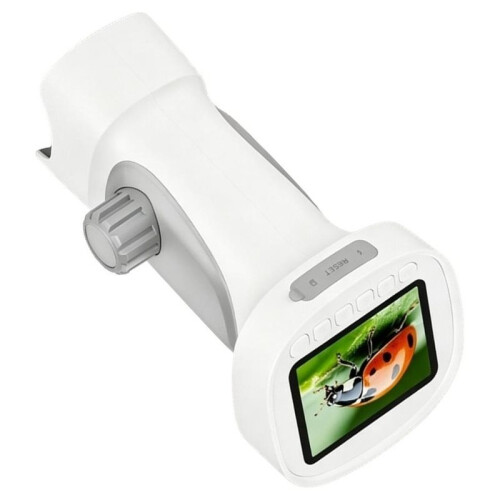 Microscópio Infantil, Brinquedo de Exploração Científica Portátil de 2,4 Polegadas HD 200W para Crianças 1
