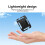 Quick Release Base 1/4 Screw Mount Action Camera Aluminum Adapter for Vest Backpack Strap Belt 2
