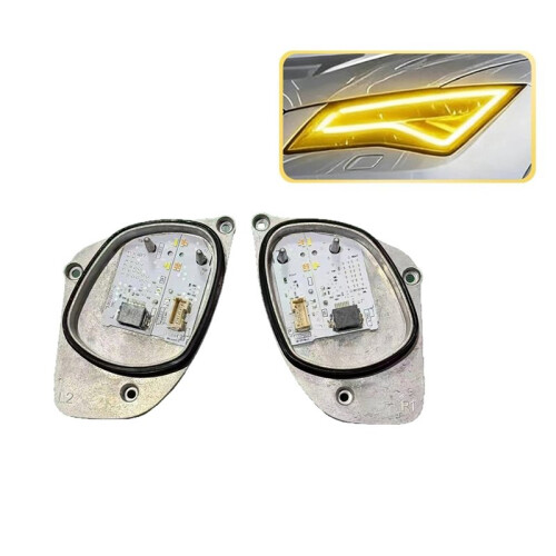 1Pair Front LED Module Yellow Light Source 575941475 575941476 for  Ateca KH7 2016-2020 Angel Eye DRL Module 2