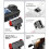 360 Magnetic Quick Release Adapter Rotatable 2-Prong Mount Base for  Action6/Osmo , Camera Accessory 6