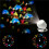 LED Starrys Ocean Projector Light 360 Rotating Dynamic Projection Night Light USB Plug-in Ambient Lamp Decor Lighting 8