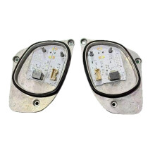 1 Par de Módulo LED Frontal Fuente de Luz Amarilla 575941475 575941476 para Ateca KH7 2016-2020 Módulo DRL Angel Eye