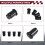 4x Front Lower Arm Polyurethane Bushing Kit for  Frontier (05-24) PSB227 5