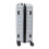 Linea Ribbed Metal Travel Suitcase 3